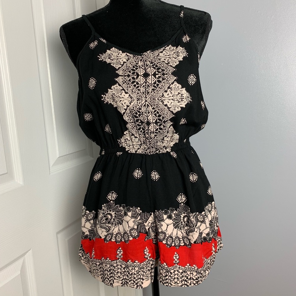Tribal Print romper